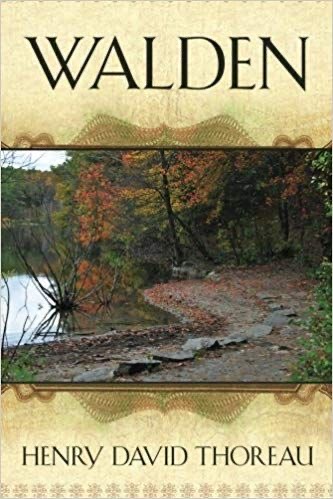 Walden by Henry David Thoreau book cover
