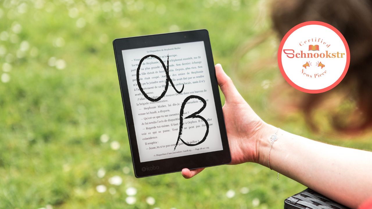 Alpha authors and beta readers battle over an ereader.