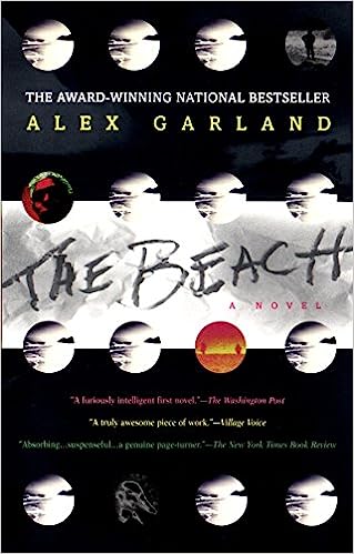 the-beach-alex-garland-b;acl-and-white-book-cover-daiquiri-pairings