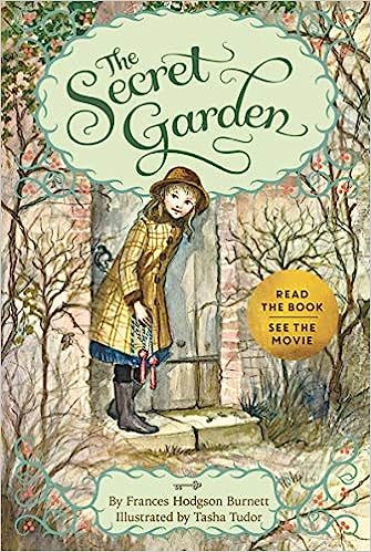 the-secret-garden-frances-hodgson-burnett-little-girl-looking-in-garden-book-cover-daiquiri-pairings