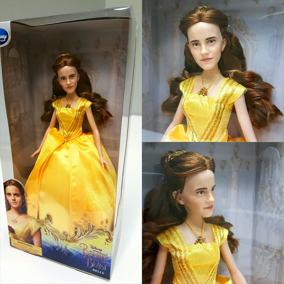 belle from barbie doll