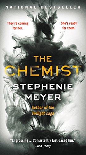 the-chemist-stephenie-meyer-book-cover-black-vapor-cloud-on-white-blackground-slasher-books