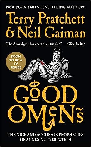 Book cover of Good Omens by Terry Pratchett and Neil Gaiman