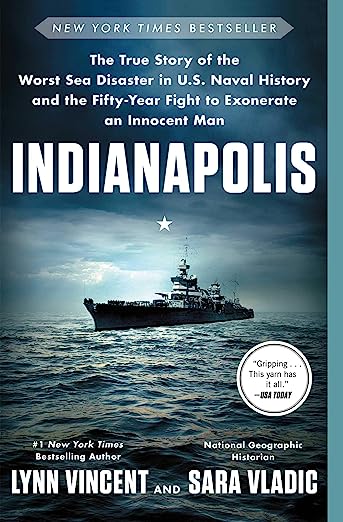 indianapolis-book-cover-Lynn-Vincent-and-Sarah-Vladic-navy-warship-sailing-on-dark-ocean