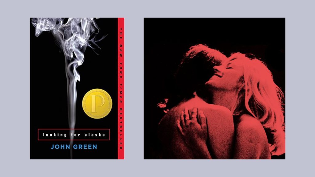 Left: Looking for Alaska Book Cover. Right: French Exit Album Cover.