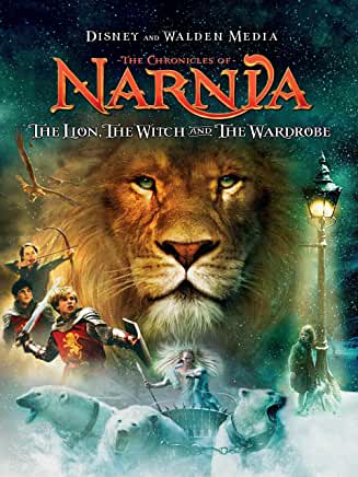 narnia-book-cover-cs-lewis-lion-in-background-warriors-and-white-witch-in-foreground