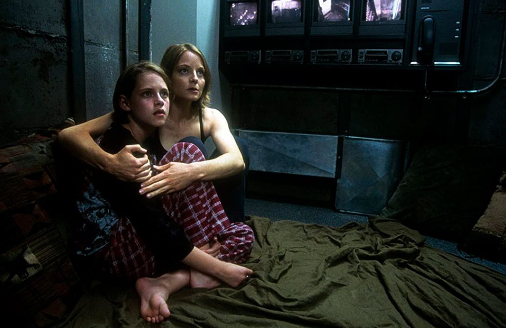Jodie Foster and Kristen Stewart in Panic Room