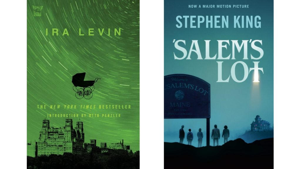 Rosemary's Baby and Salem's Lot Book Covers
