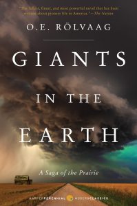 Giants in the Earth by OE Rolvaag cover