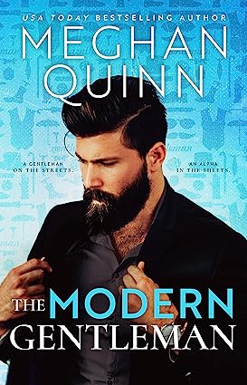 book cover of the modern gentleman by meghan quinn
