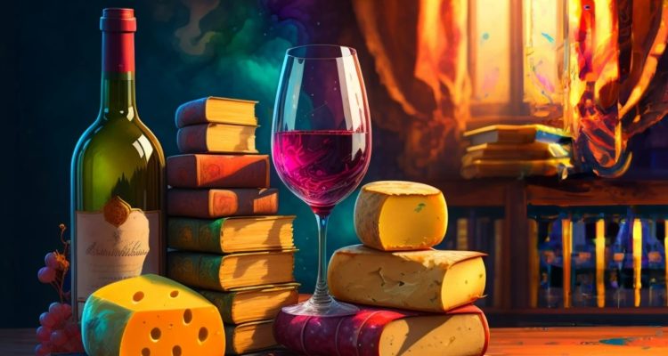 Wine and Cheese for a Lavish Reading Experience