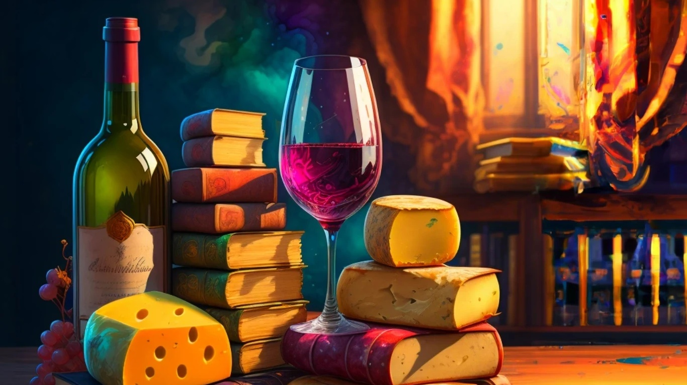 wine-cheese-book-pairings