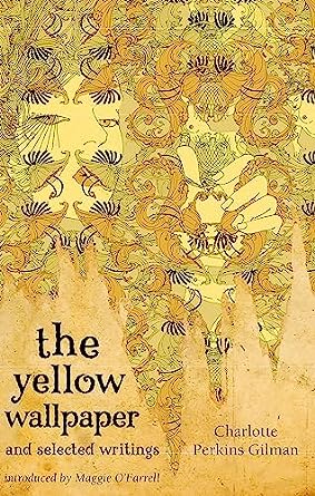 the-yellow-wallpaper-book-cover-yellow-background-faces-swirled-charlotte-perkins-gilman-barbie-crossover