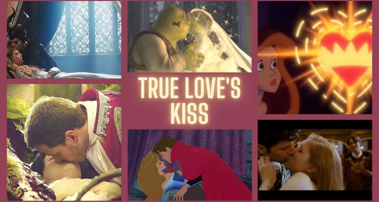 Collage of couples having true love's kiss feature image