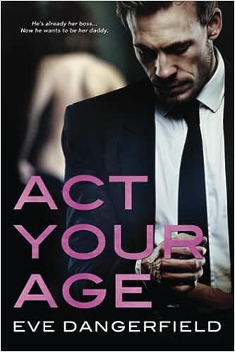 Act Your Age Eve Dangerfield book cover man in suit naked back