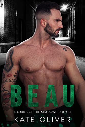 Beau Kate Oliver book cover shirtless man in alleyway