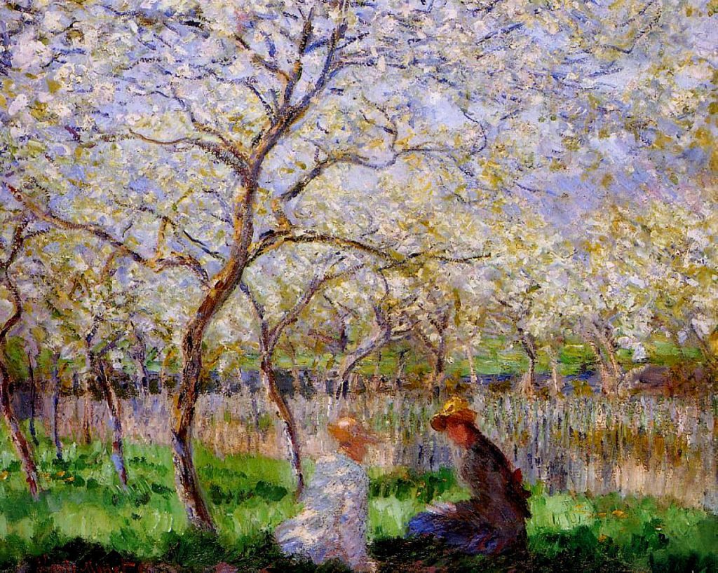 5 Minute History Springtime by Claude Monet 1886
