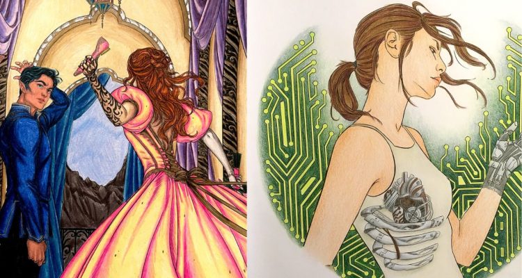 Rest and Relax with these Beautiful Coloring Books Based on Your Favorite Series