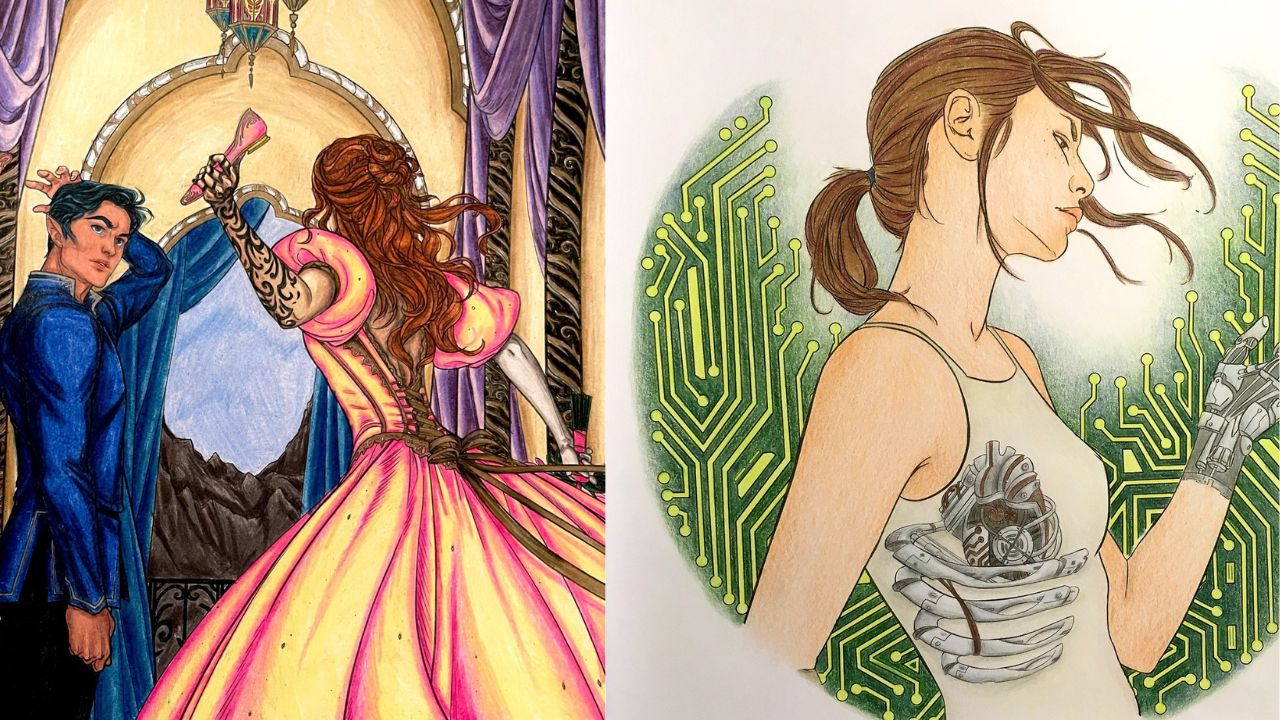 Rest and Relax with these Beautiful Coloring Books Based on Your Favorite  Series
