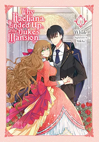 Woman in pink ball gown holding hands with man in black suit manga cover image