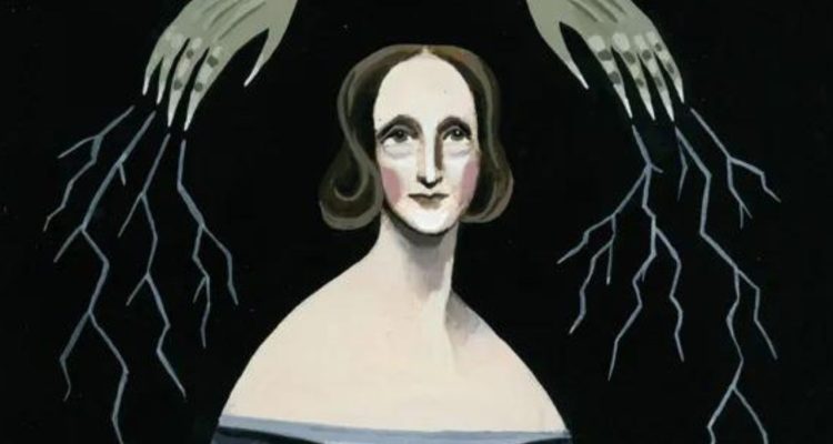 Infobae Mary Shelley Gothic Style Illustration