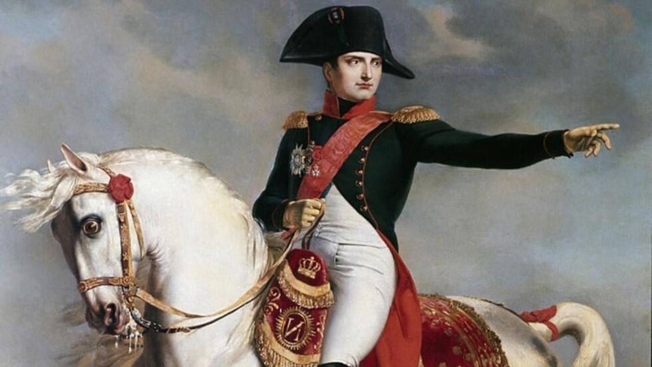 RFI Painting Of Napoleon Bonaparte in his horse