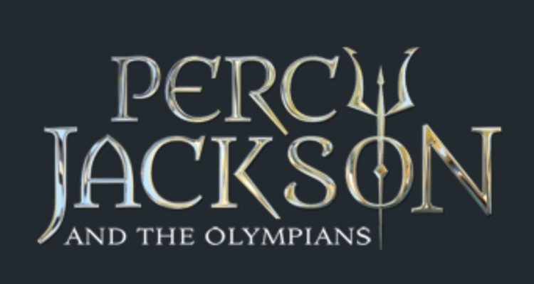 Percy Jackson and the Olympians title from the book cover.