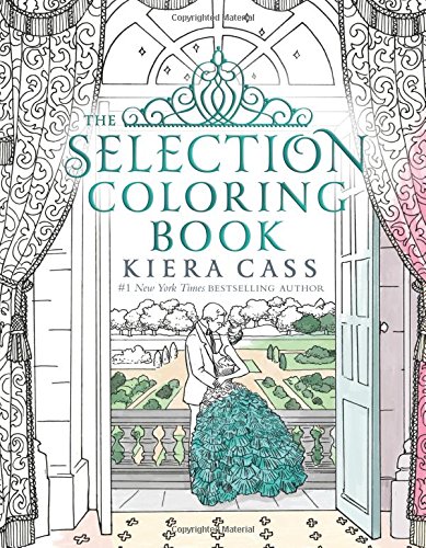 Balcony over garden with couple kissing with the woman wearing half colored blue dress coloring book image