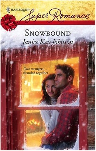 Snowbound Janice Kay Johnson book cover two people standing in window watching snow fall