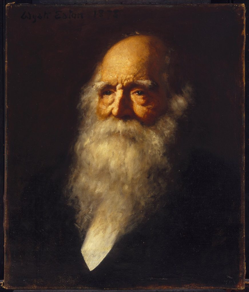 portrait for william cullen bryant in his old age
