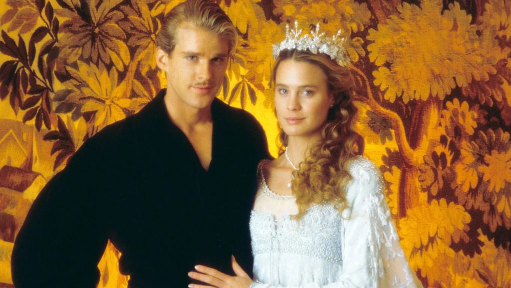 Cary Elwes and Robin Wright in Princess Bride