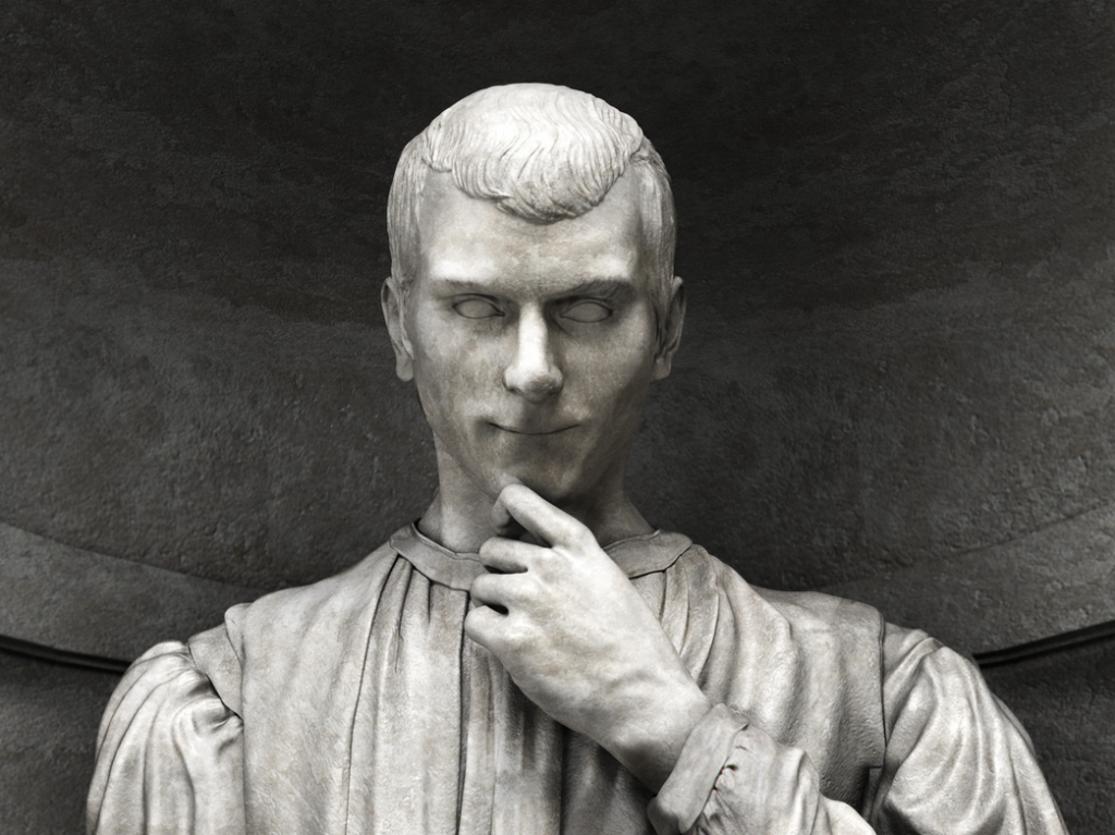 statue of niccolo machiavelli