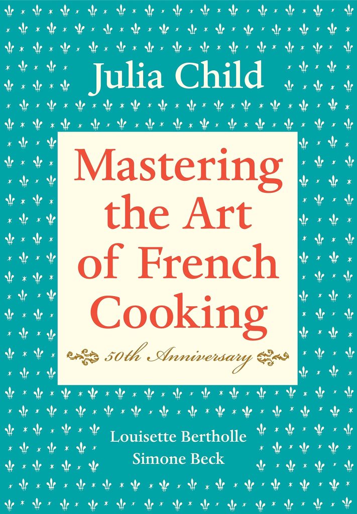 Mastering the Art of French Cooking blue cover