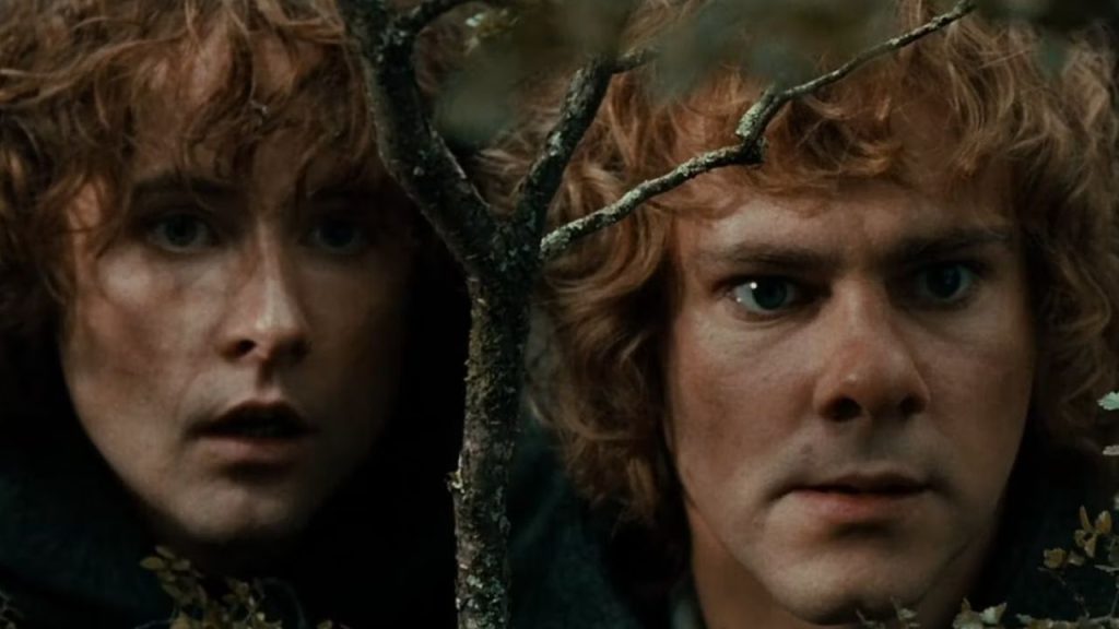 pippin and merry from j r r tolkien's the lord of the rings series