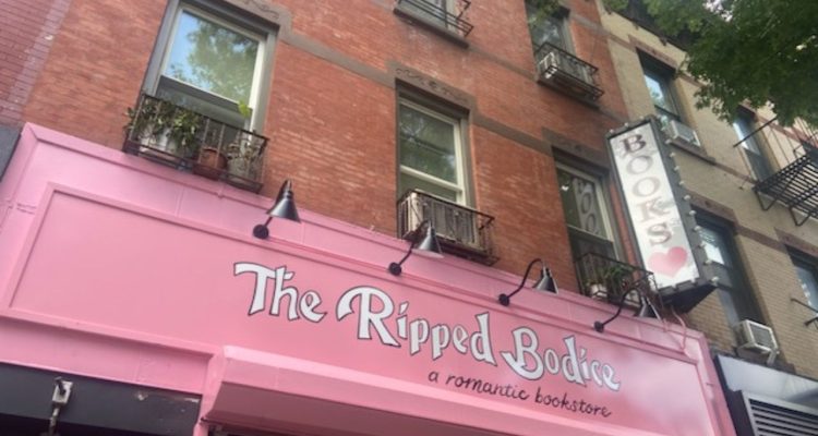 front of the ripped bodice bookstore in brooklyn new york