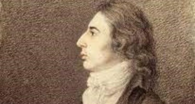 black and white photo of Robert Southey