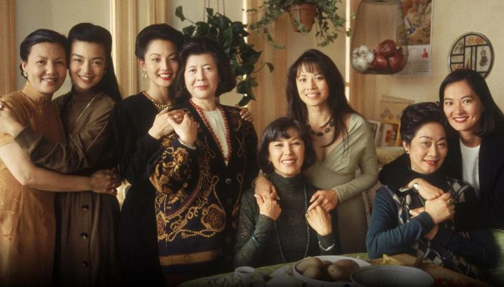 MUBI Movie Cast The Joy Luck Club 1993 featuring the Four older women all Chinese immigrants with their respective daughters