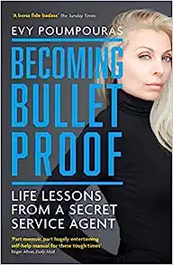 Evy Poumpouras on the cover of the Becoming Bulletproof book.