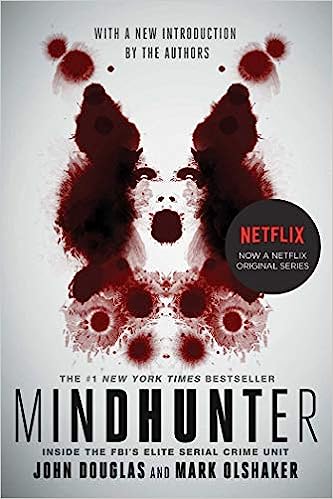 Cove art for mindhunter: Ink blot test made from blood