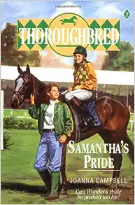 Thoroughbread book cover of Samantha's Pride
