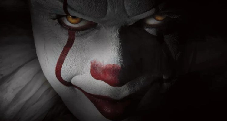 Bill Scarsgard as Pennywise in 2017 promo