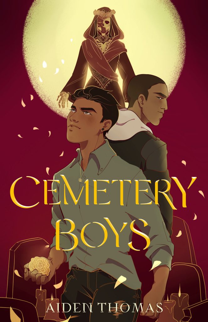 Cemetery Boys book cover with Yadriel and Julian