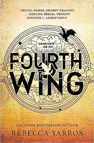 Fourth Wing cover by Rebecca Yarros