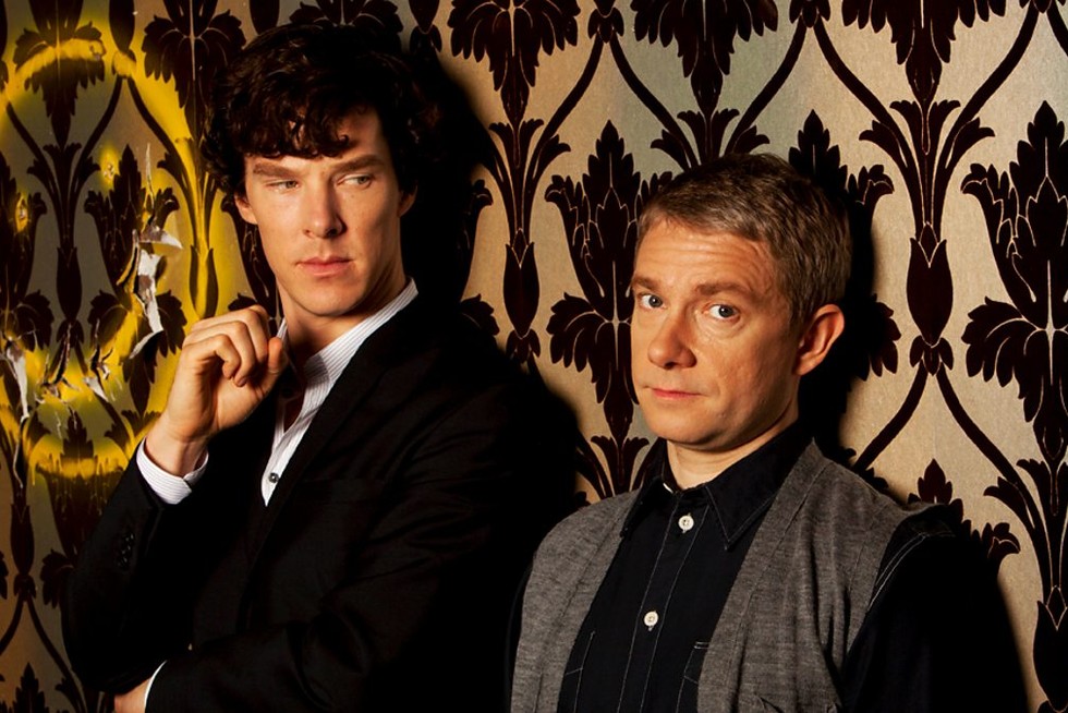Benedict Cumberbacth and Martin Freeman in BBC Sherlock
