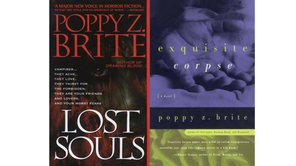 Poppy Z. Brite Book covers
