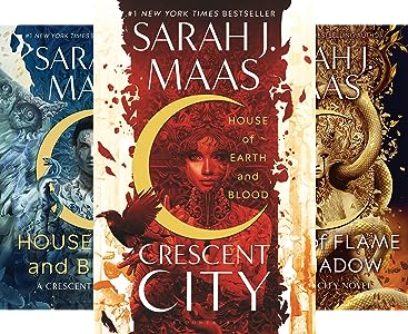 Crescent City series book covers by Sarah J. Maas