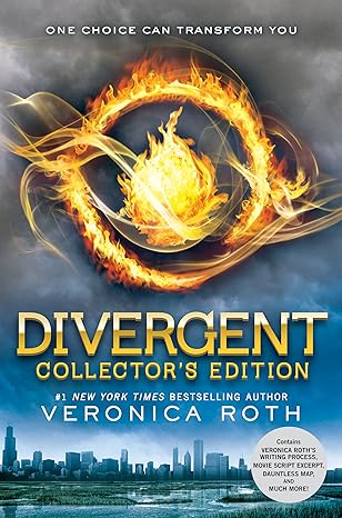 Divergent by Veronica Roth, book cover