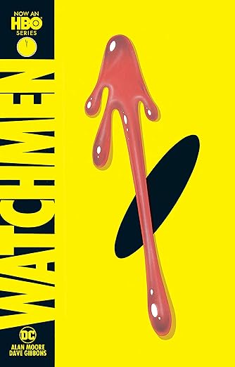 Book cover for Watchmen by Alan Moore