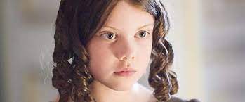 'Jane Eyre' 2006 TV series showing a closeup of young Jane