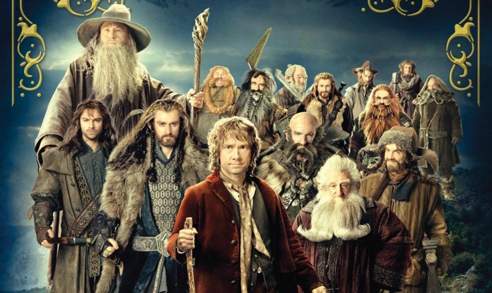 Poster of the entire cast from 'The Hobbit: An Unexpected Journey'